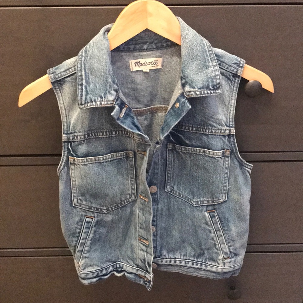 Madewell Jean Vest